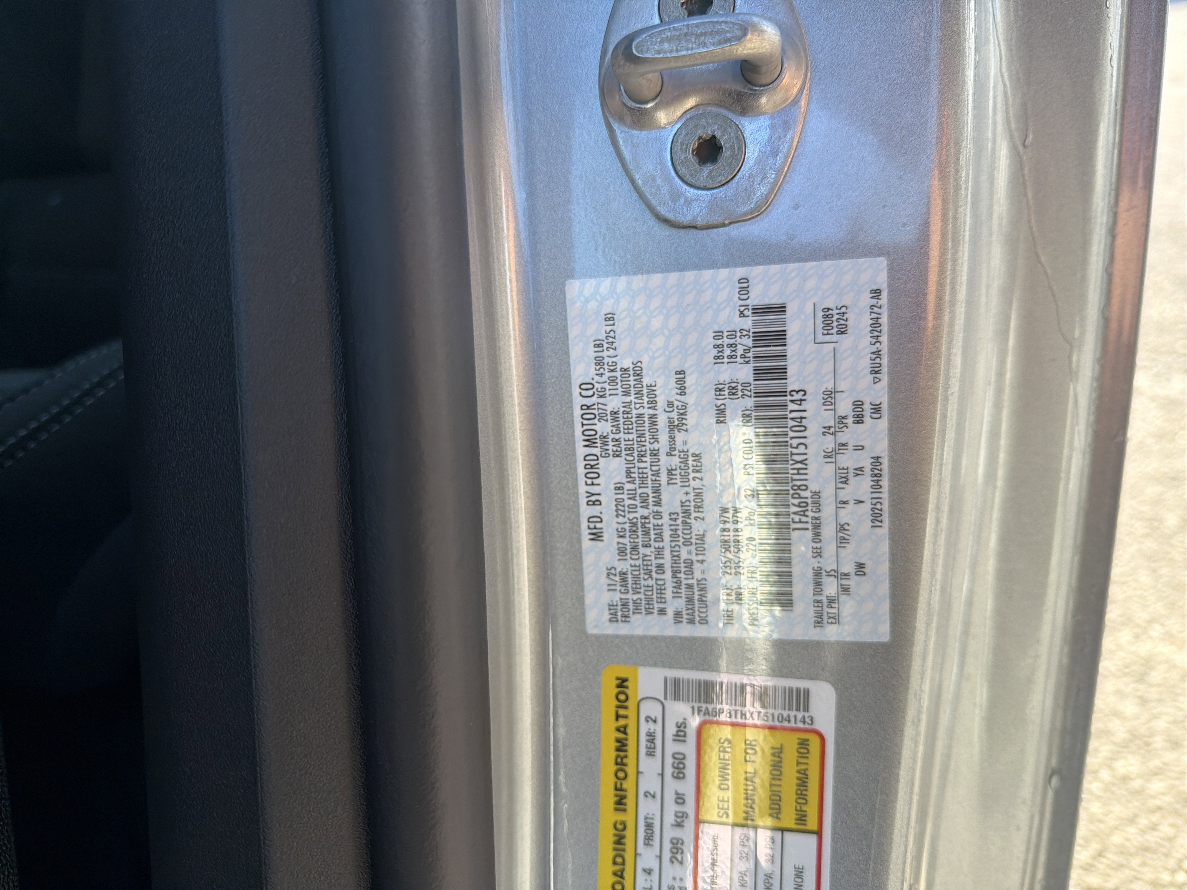 2026 Ford Mustang EcoBoost