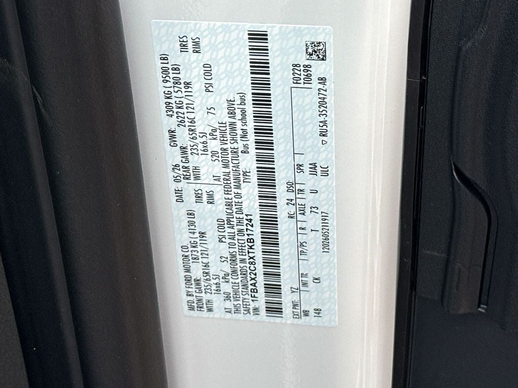 2026 Ford Transit-350 XLT