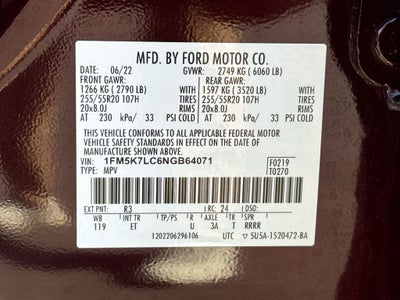 2022 Ford Explorer King Ranch