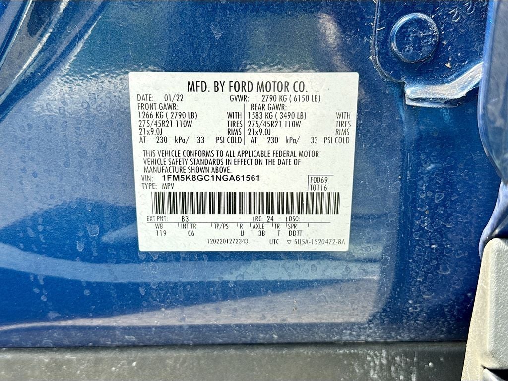 2022 Ford Explorer ST