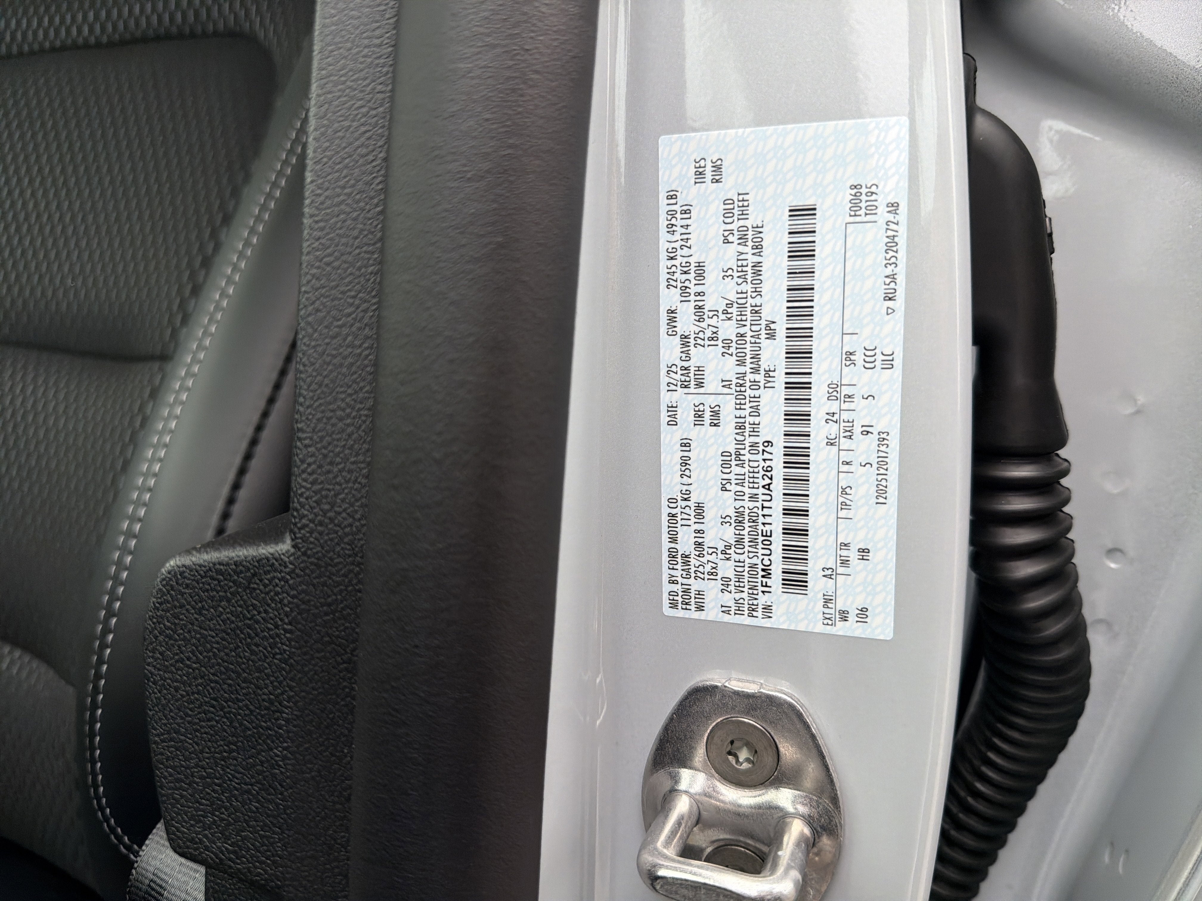 2026 Ford Escape Plug-In Hybrid Base