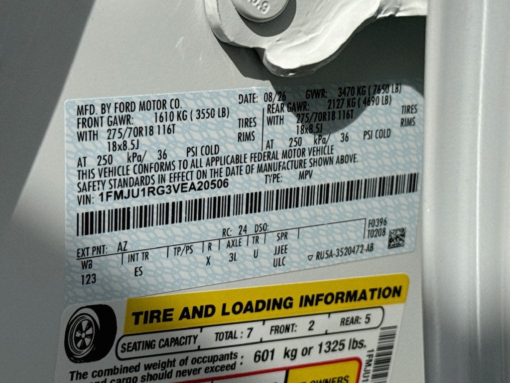 2027 Ford Expedition Tremor