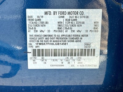 2020 Ford Explorer Limited