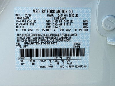 2026 Ford Explorer Active
