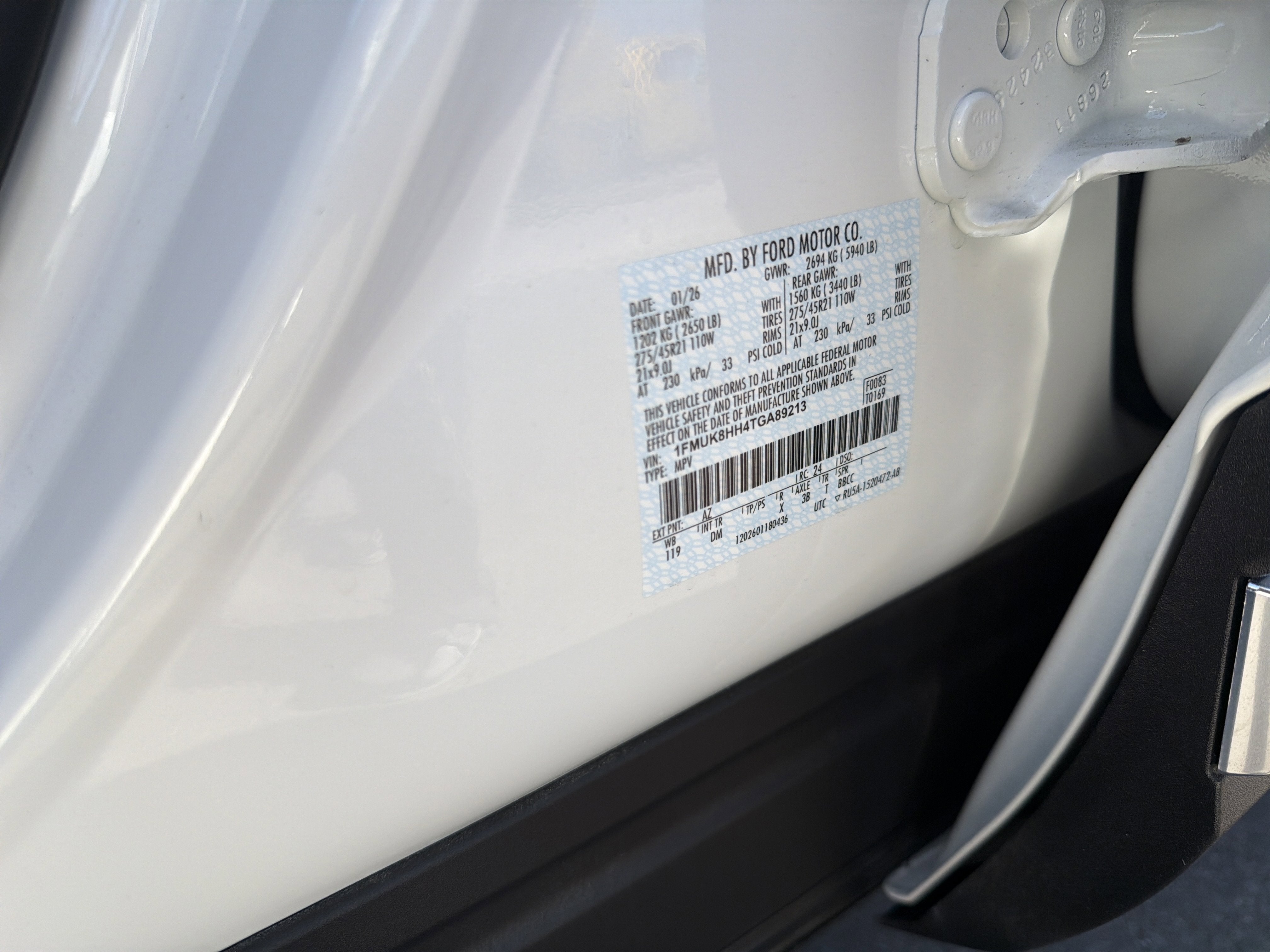 2026 Ford Explorer Platinum