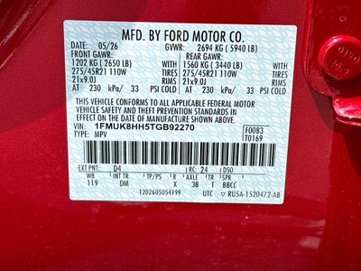 2026 Ford Explorer Platinum