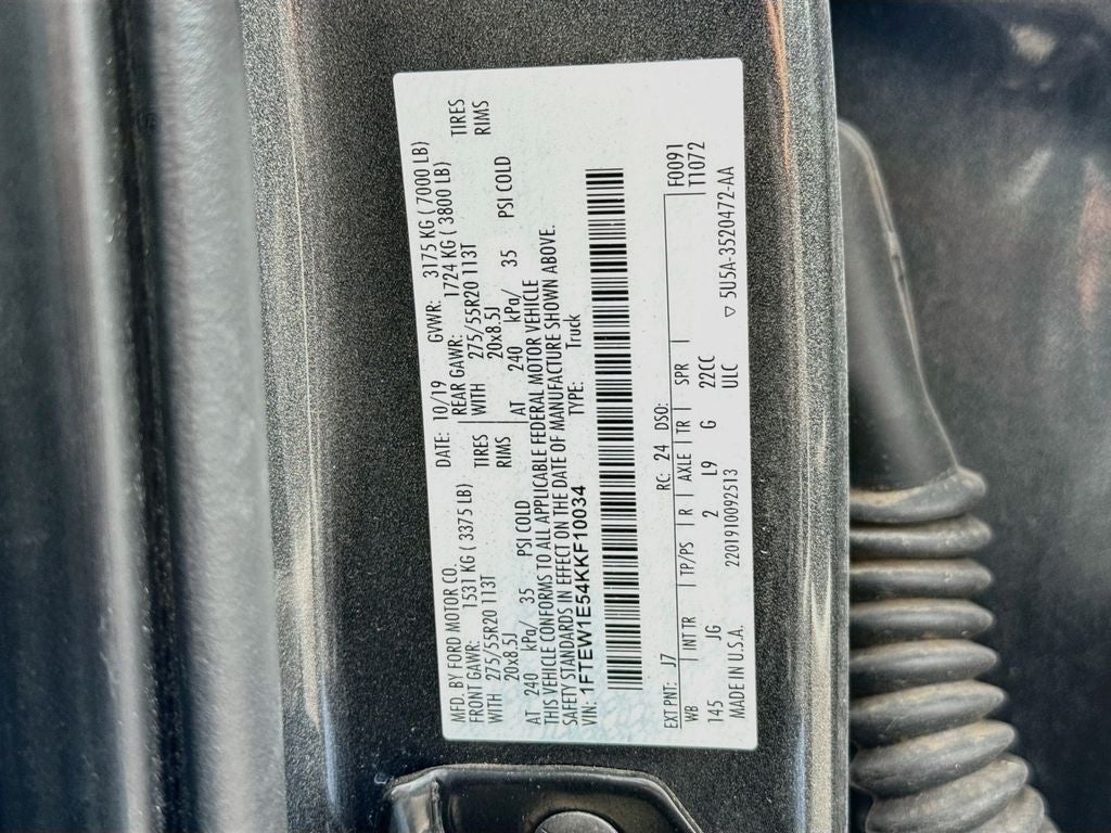 2019 Ford F-150 XL