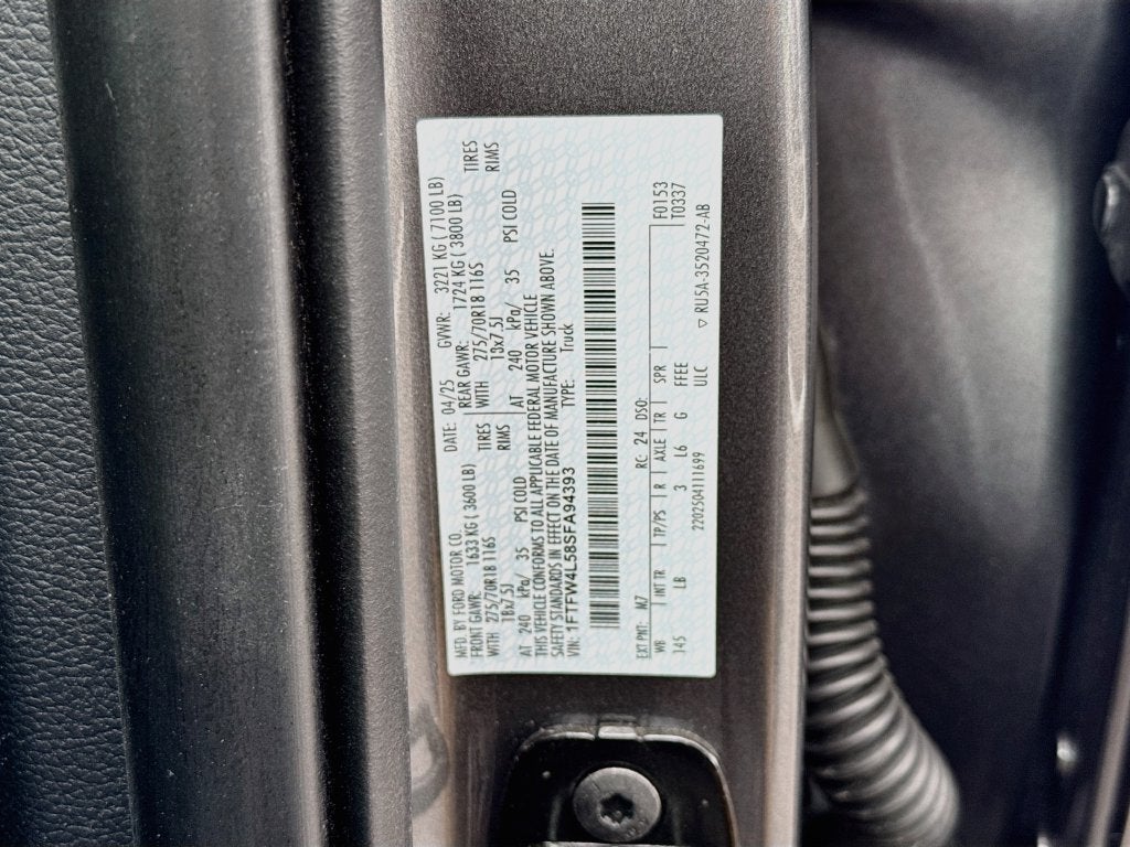 2025 Ford F-150 Tremor
