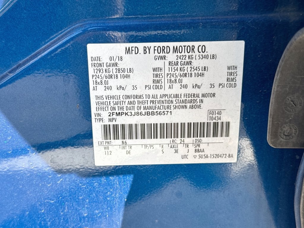 2018 Ford Edge SEL