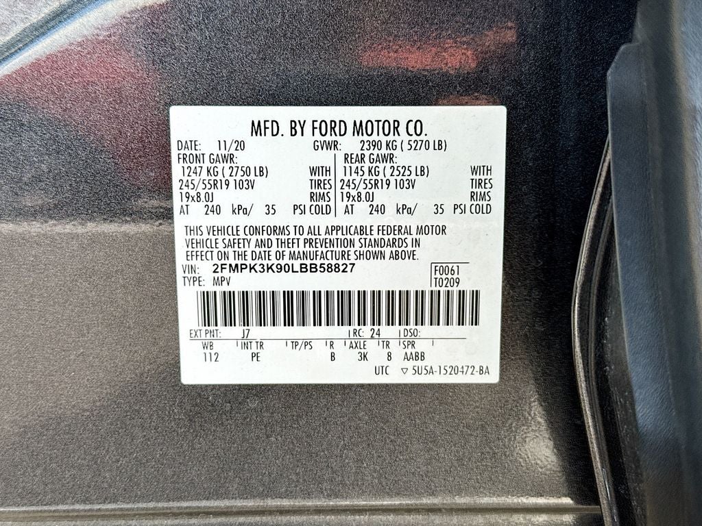 2020 Ford Edge Titanium