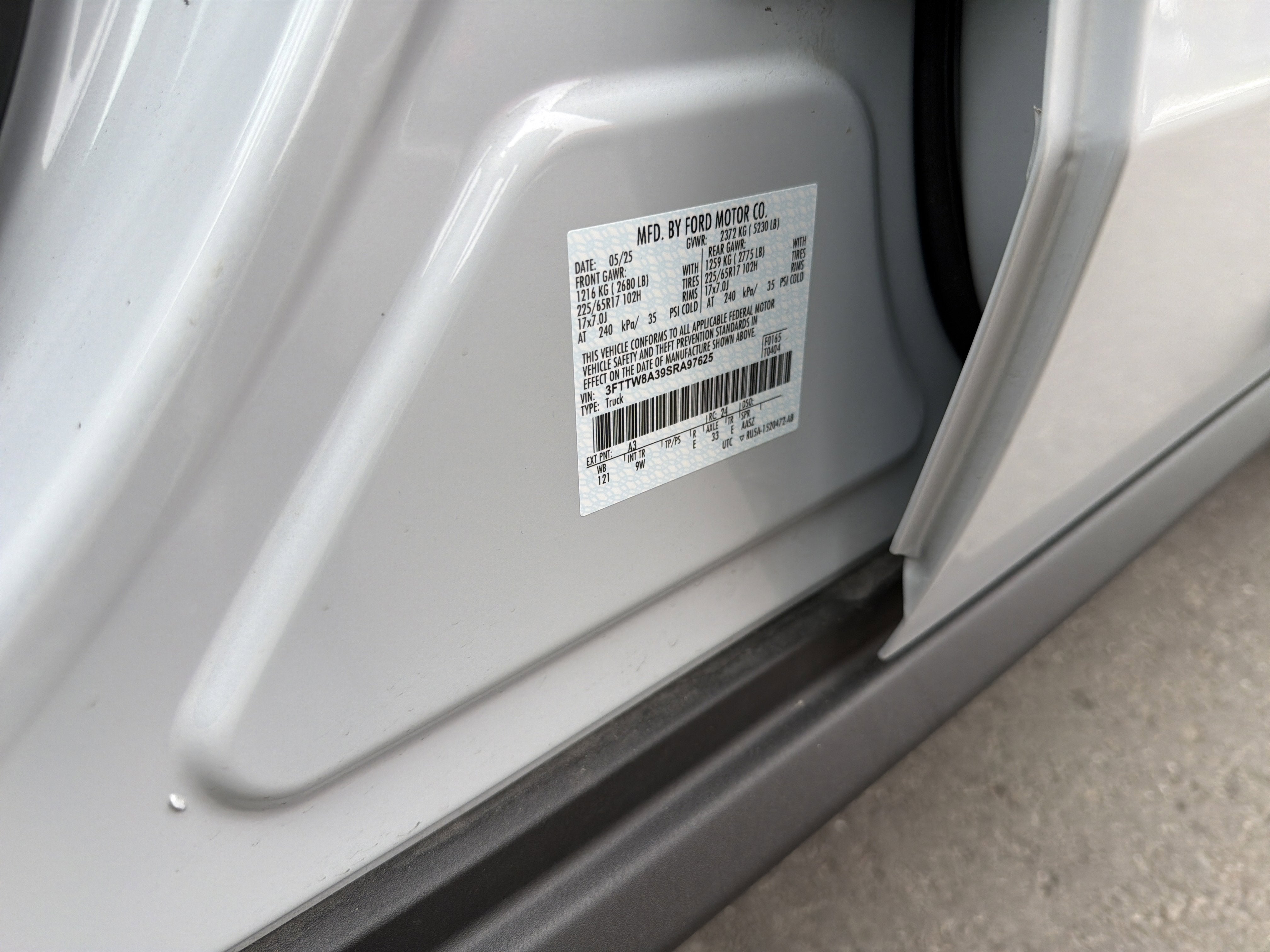 2025 Ford Maverick XL