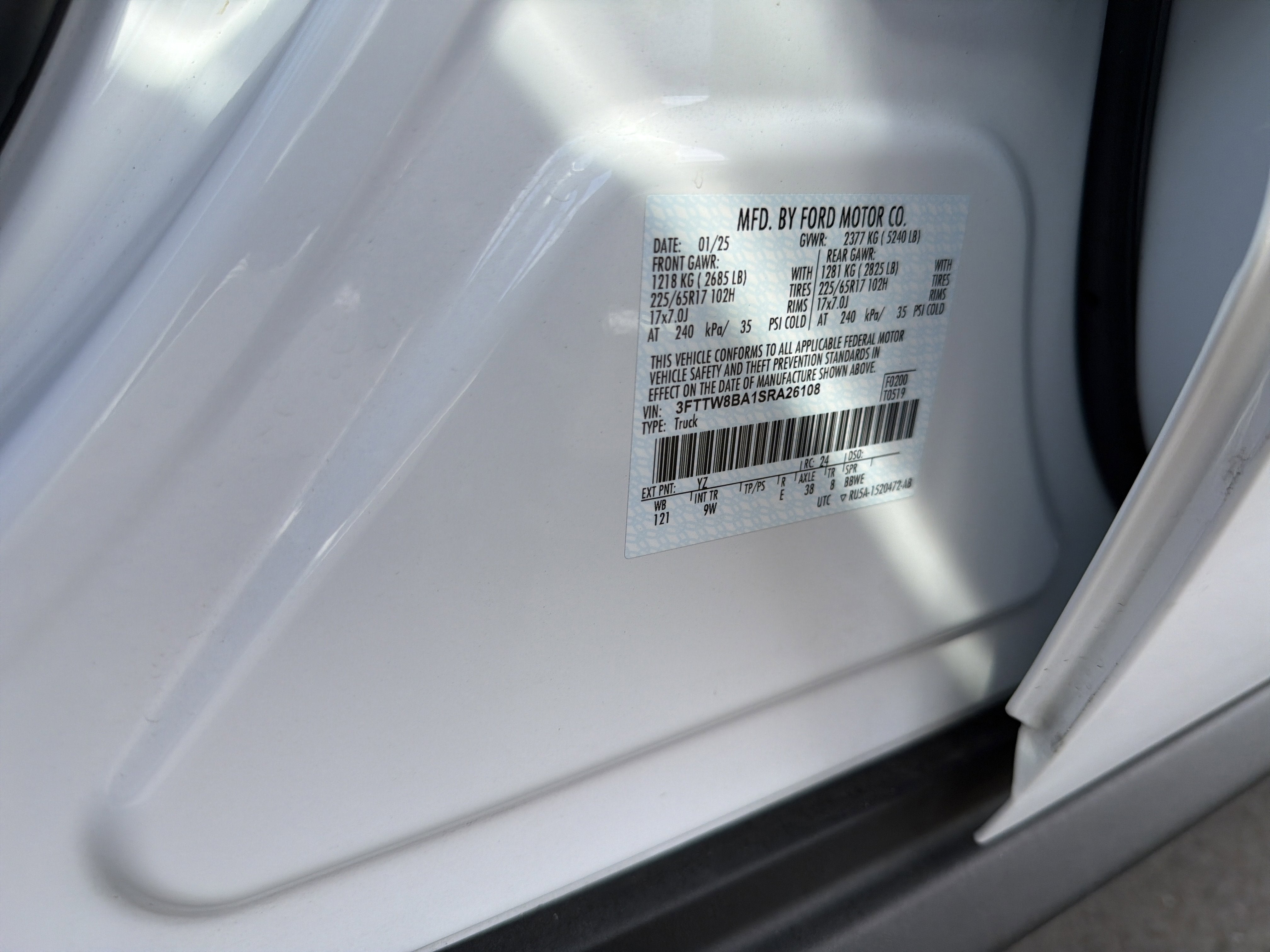 2025 Ford Maverick XL