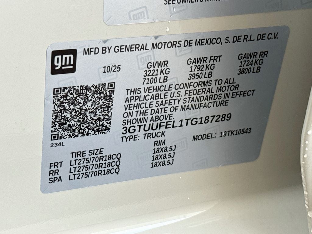 2026 GMC Sierra 1500 AT4X