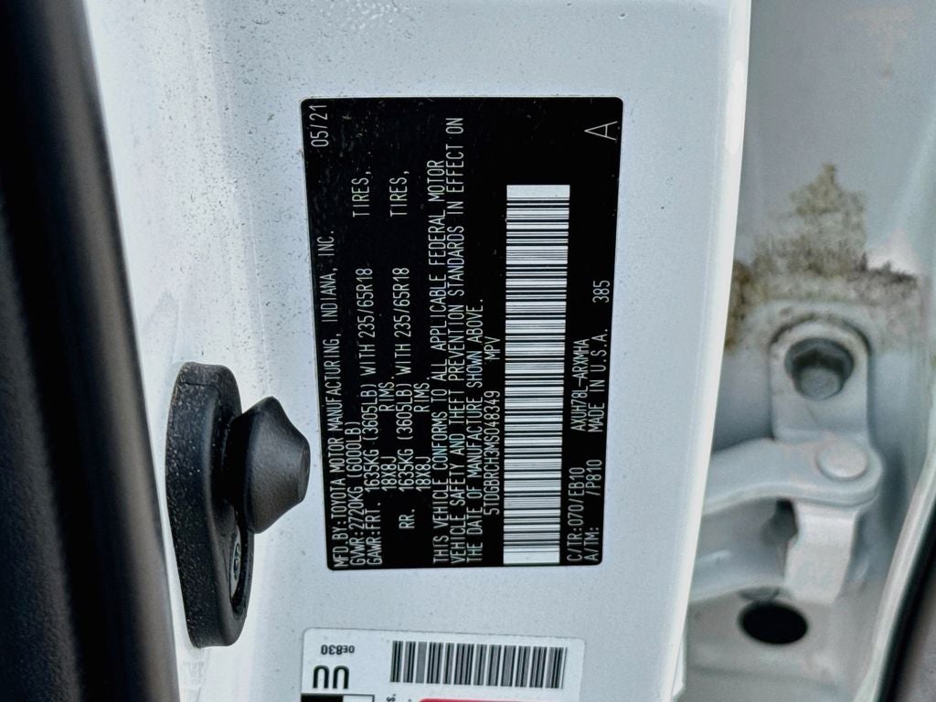 2021 Toyota Highlander Hybrid XLE