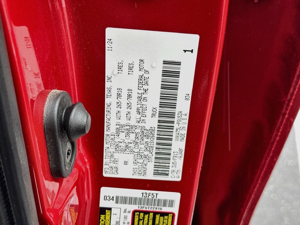 2025 Toyota Tundra SR5