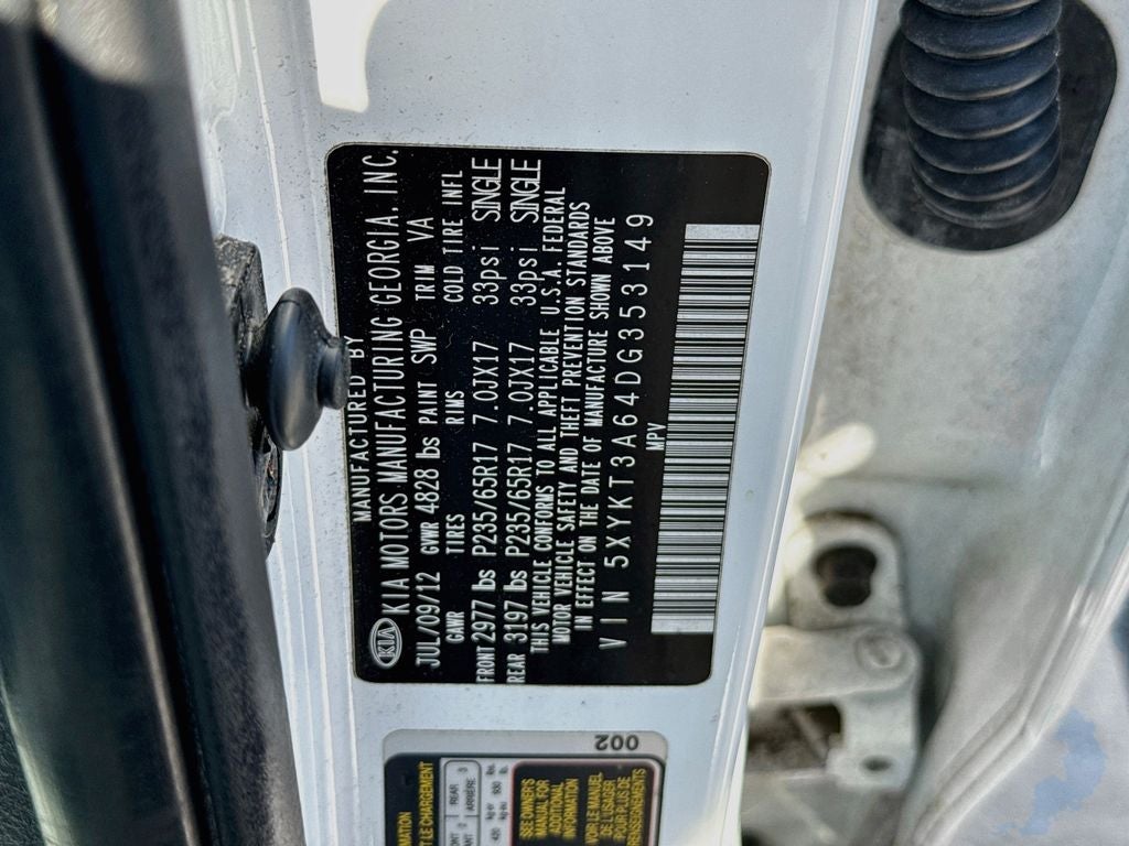 2013 Kia Sorento LX
