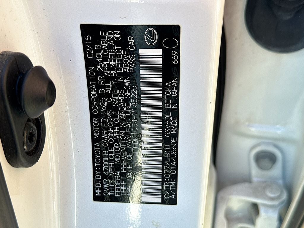 2015 Lexus ES 350