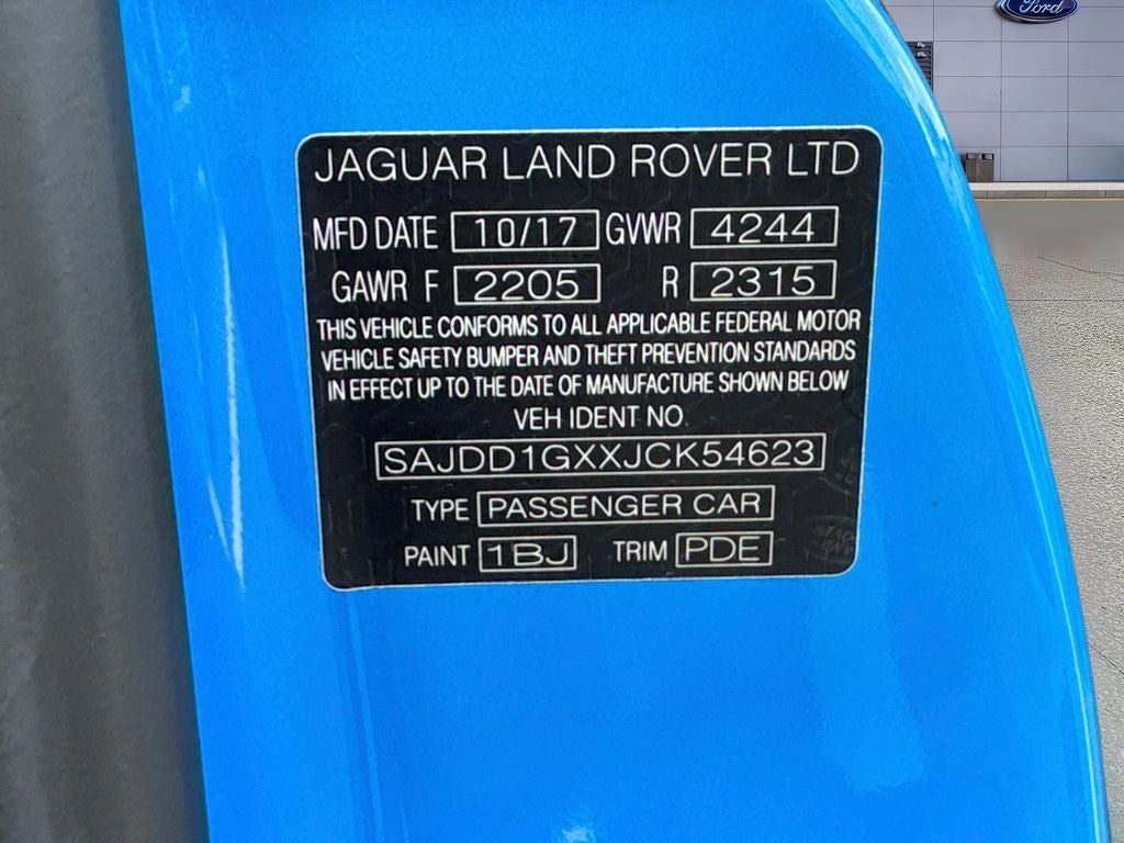 2018 Jaguar F-TYPE Base