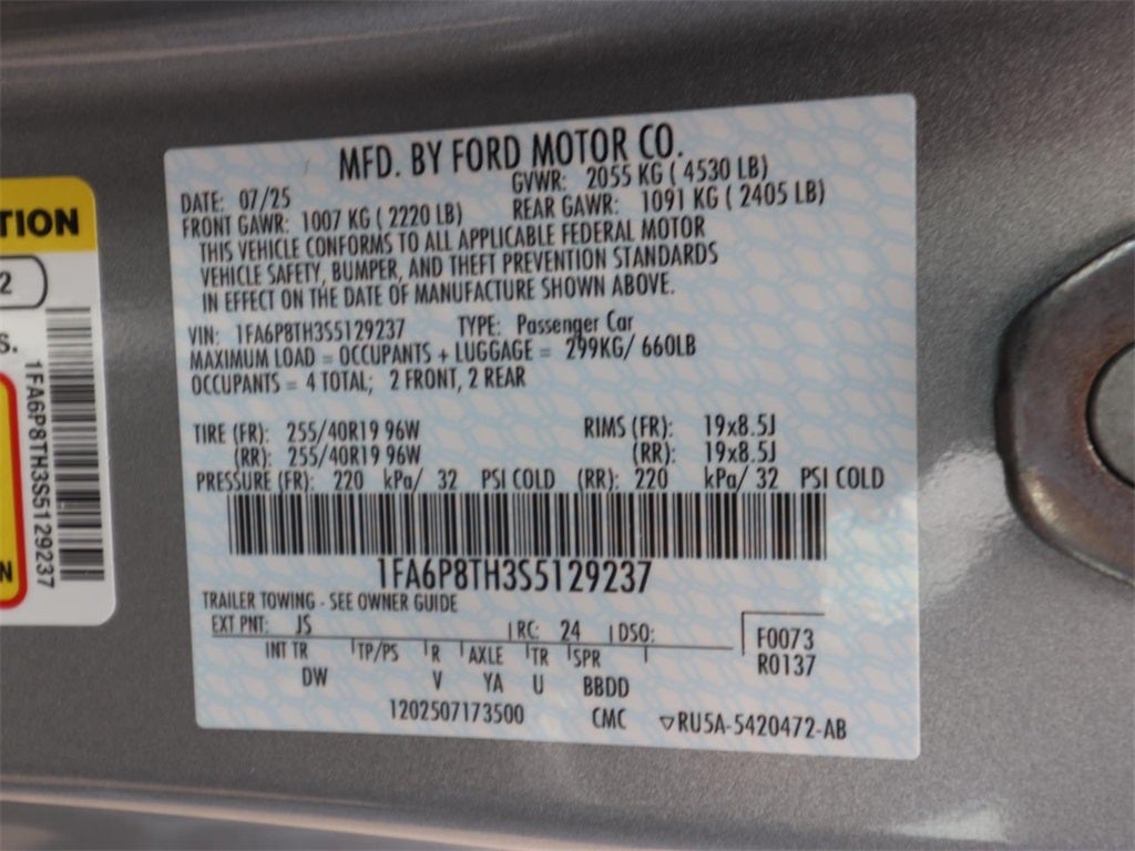 2025 Ford Mustang EcoBoost