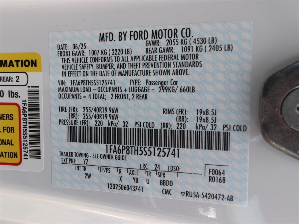 2025 Ford Mustang EcoBoost