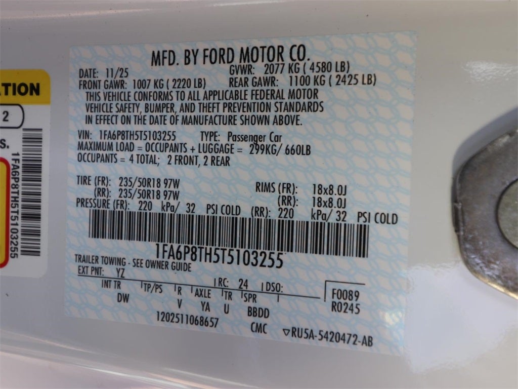 2026 Ford Mustang EcoBoost