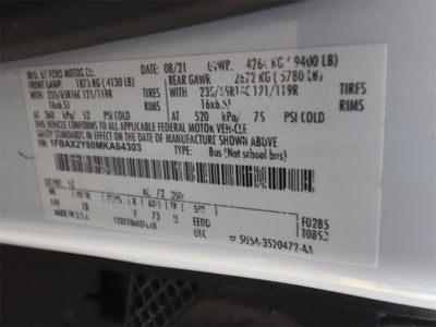 2021 Ford Transit-350 XLT