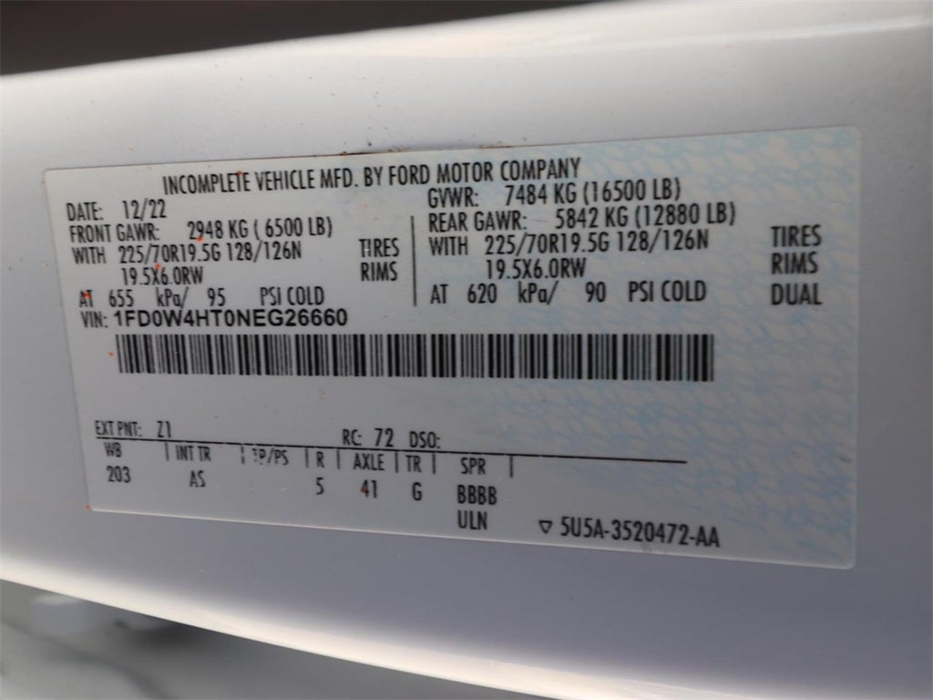 2022 Ford F-450SD XL DRW