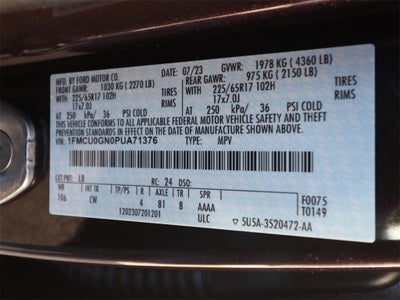 2023 Ford Escape Active