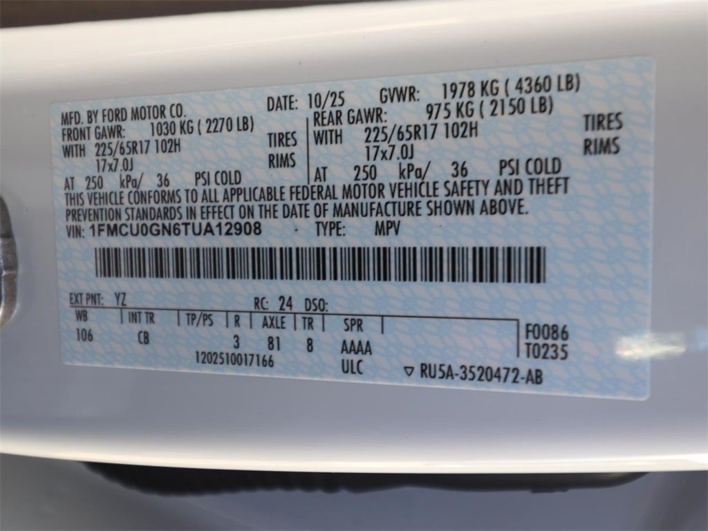 2026 Ford Escape Active