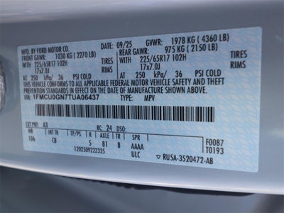 2026 Ford Escape Active