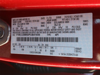 2023 Ford Escape ST-Line