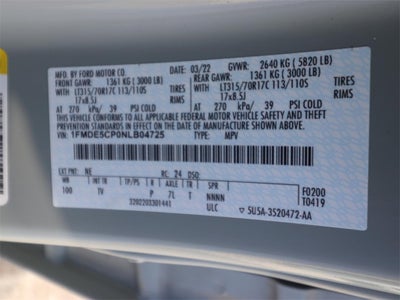 2022 Ford Bronco Wildtrak