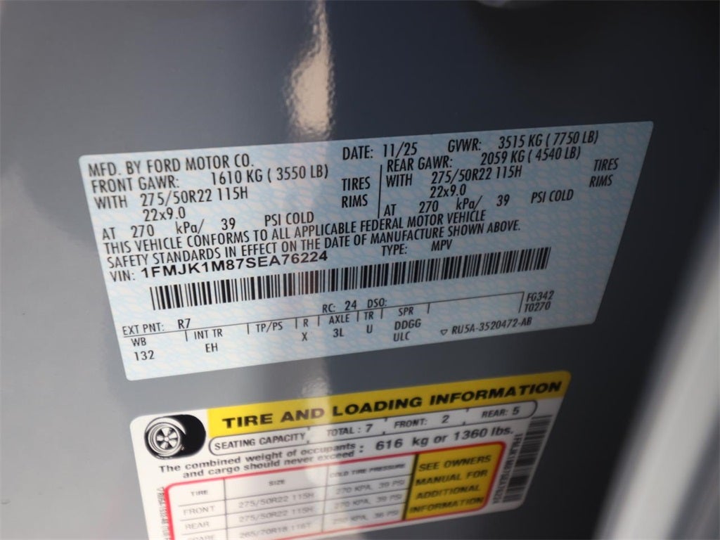 2025 Ford Expedition Max Platinum