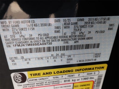 2025 Ford Expedition Max Platinum