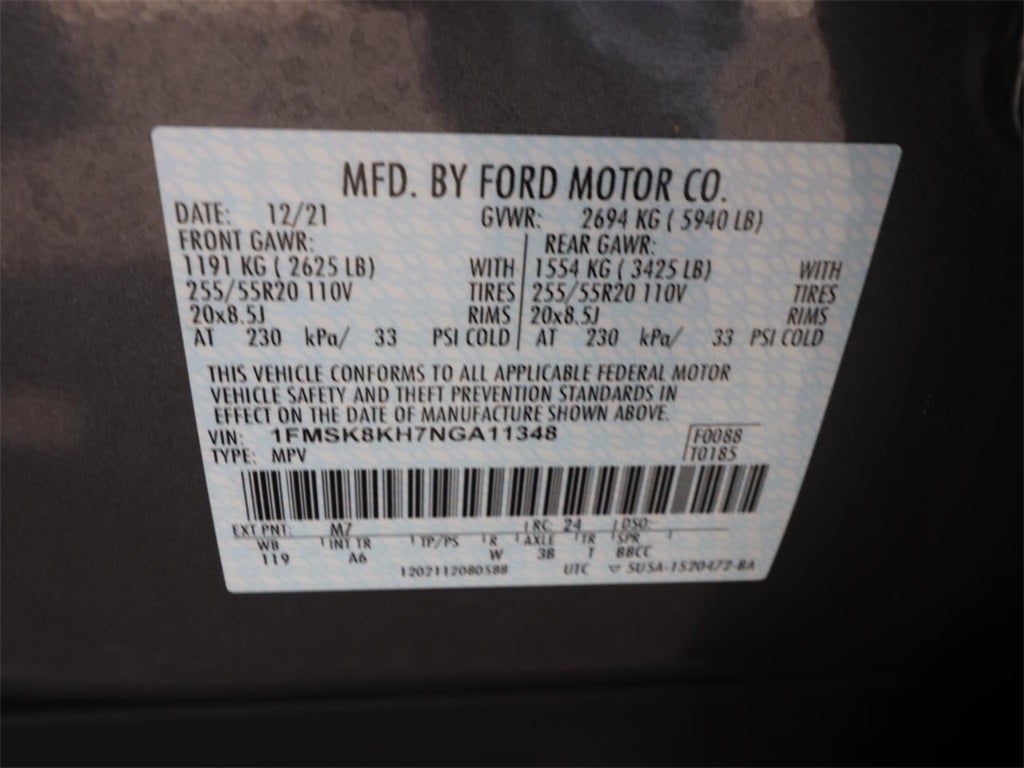 2022 Ford Explorer ST-Line