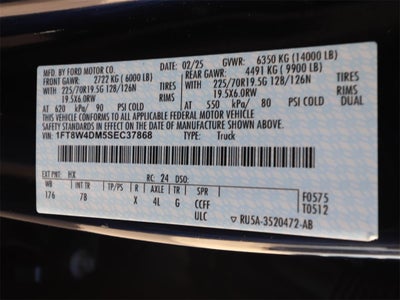 2025 Ford F-450SD Platinum DRW