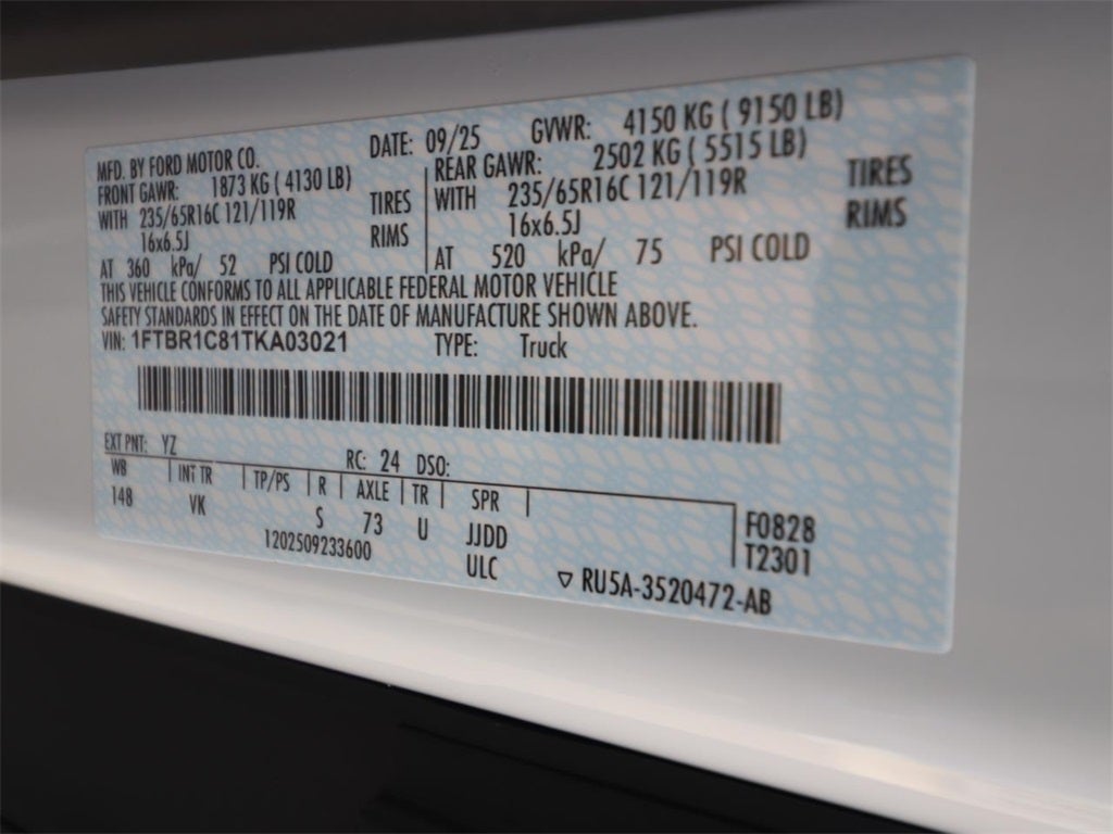 2026 Ford Transit-250 Base