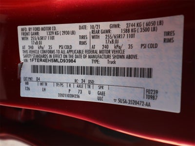 2021 Ford Ranger XLT