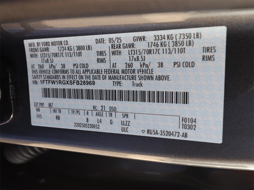 2025 Ford F-150 Raptor