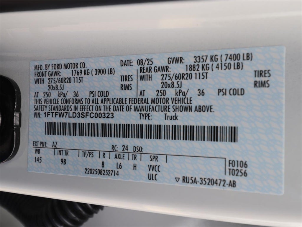 2025 Ford F-150 Platinum