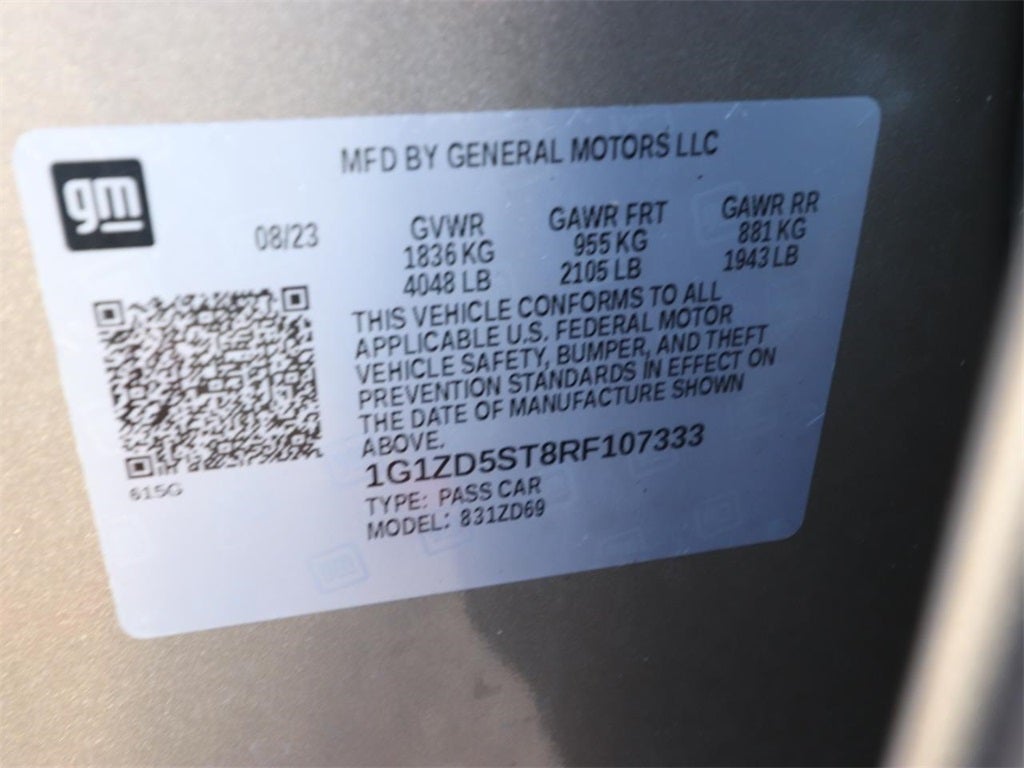 2024 Chevrolet Malibu LT 1LT