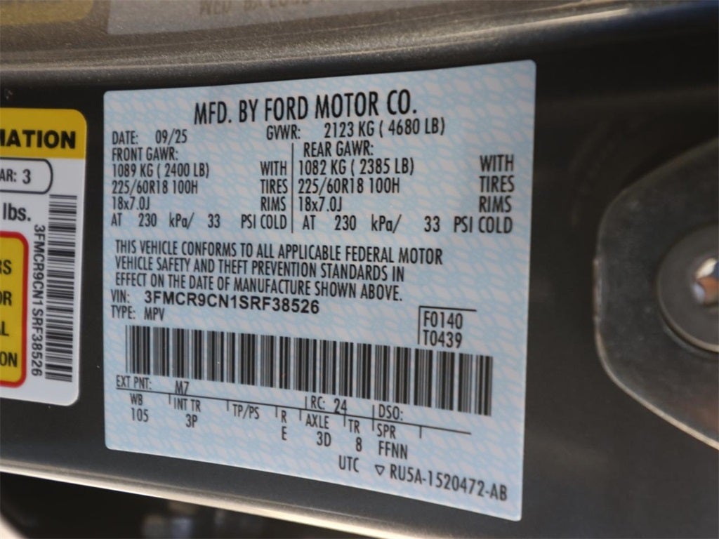 2025 Ford Bronco Sport Outer Banks