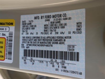 2025 Ford Bronco Sport Outer Banks