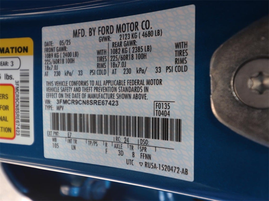 2025 Ford Bronco Sport Outer Banks