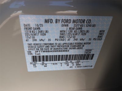 2025 Ford Maverick XL