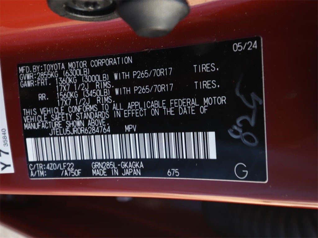 2024 Toyota 4Runner TRD Pro