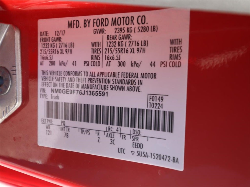 2018 Ford Transit Connect XLT