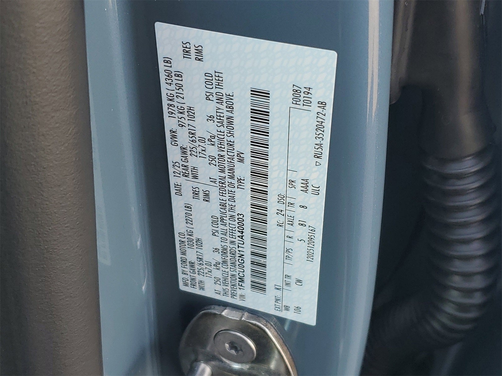 2026 Ford Escape Active