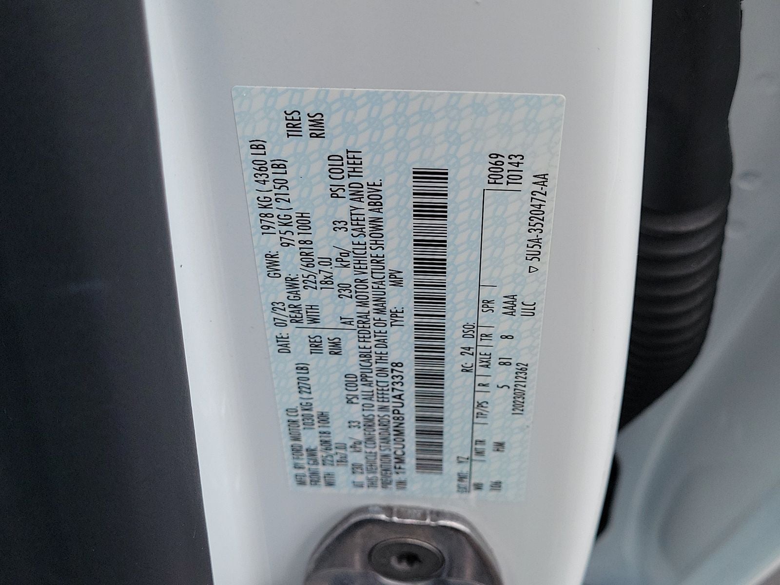 2023 Ford Escape ST-Line