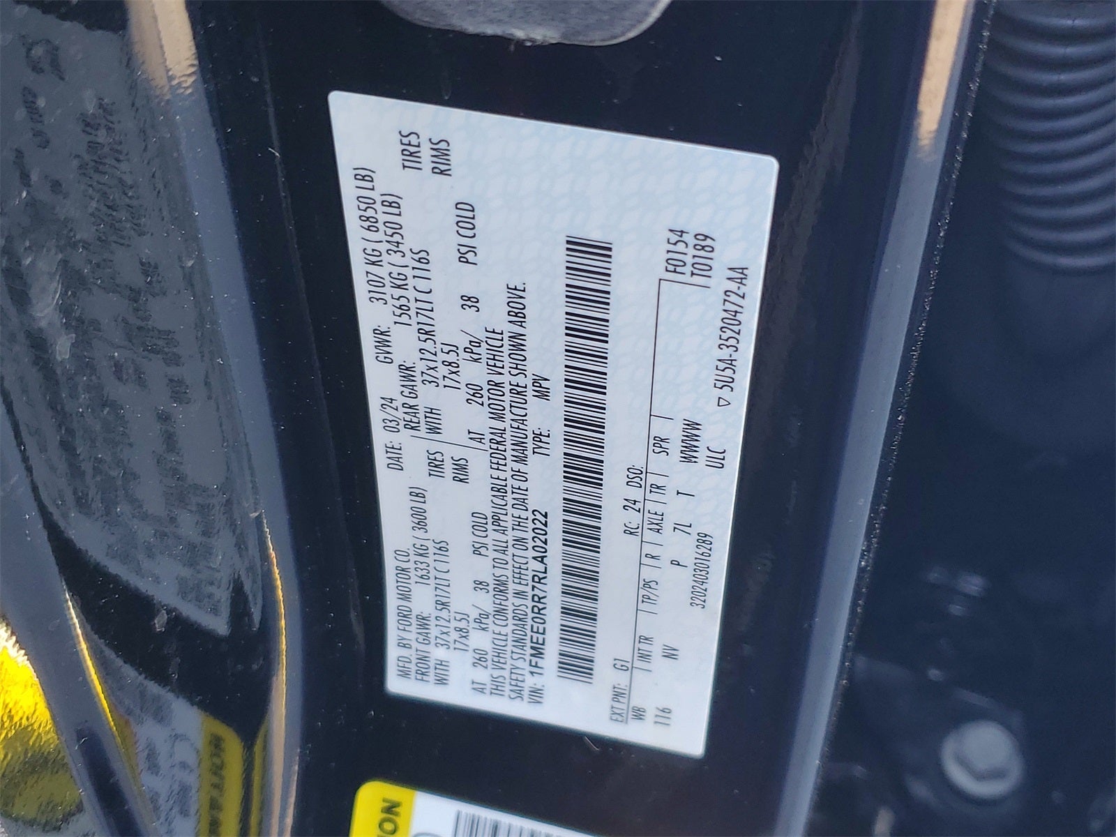 2024 Ford Bronco Raptor